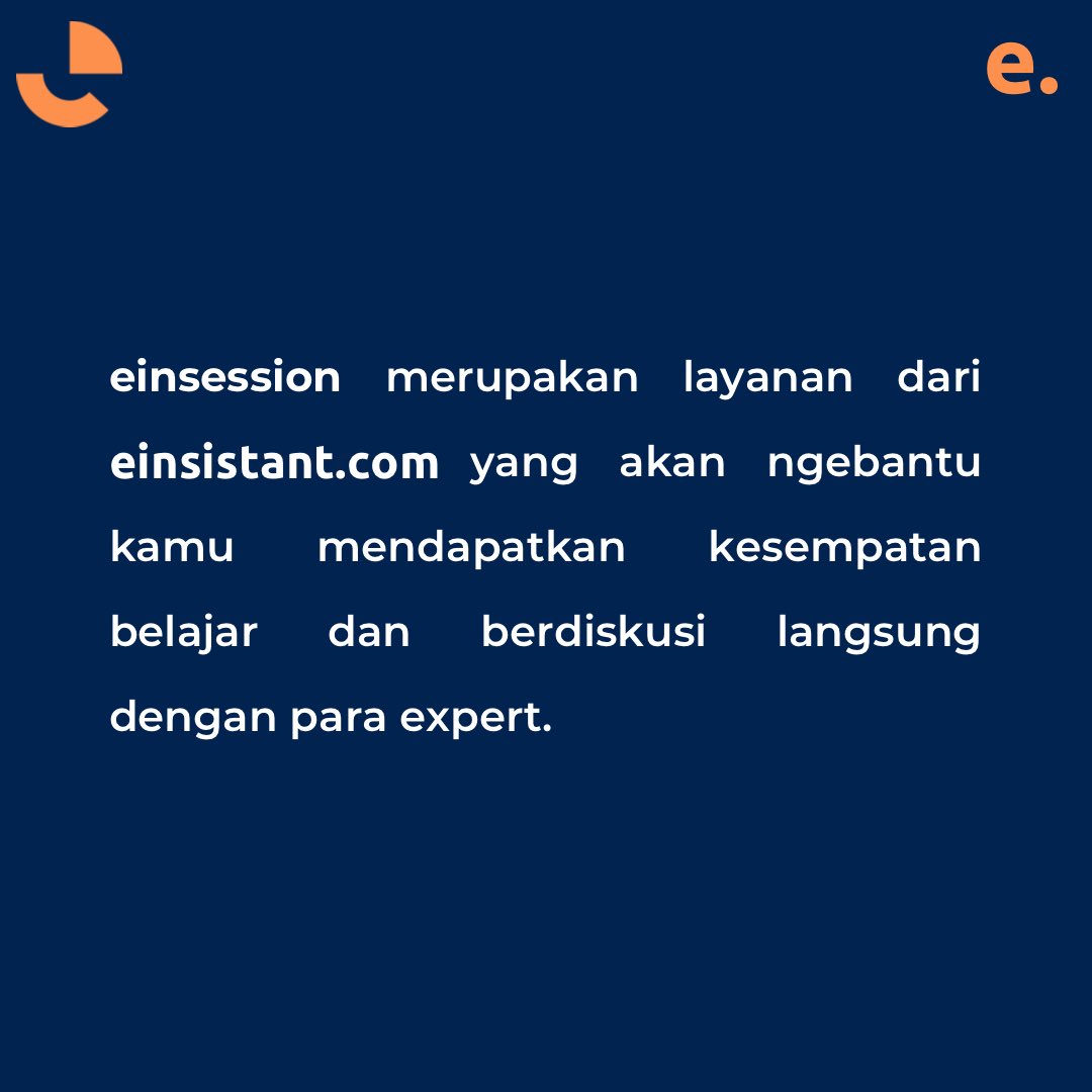 einsession's tweet photo. Sebelum lanjut ke acara, kita kenalan dulu yuk sama einsession!

#NgertiDuniaKerja #KenaliPotensiDiri https://t.co/jkRYwntxOb