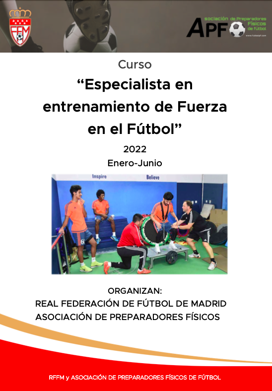 APFfutbolpf's tweet photo. 🚨 Abierto el plazo inscripción 🚨

📚 Curso Especialista en Entrenamiento de Fuerza en Fútbol

🌐 https://t.co/6V1Ug2Xr6C

🗓️ 6 meses 
🕟 Lunes de 16:00 - 20:00
🔓 20 plazas
⚽️💻 Semipresencial
✅ 300 € de descuento a Asociados APF 
 
@RFFM_oficial https://t.co/eiLvwXVdOf