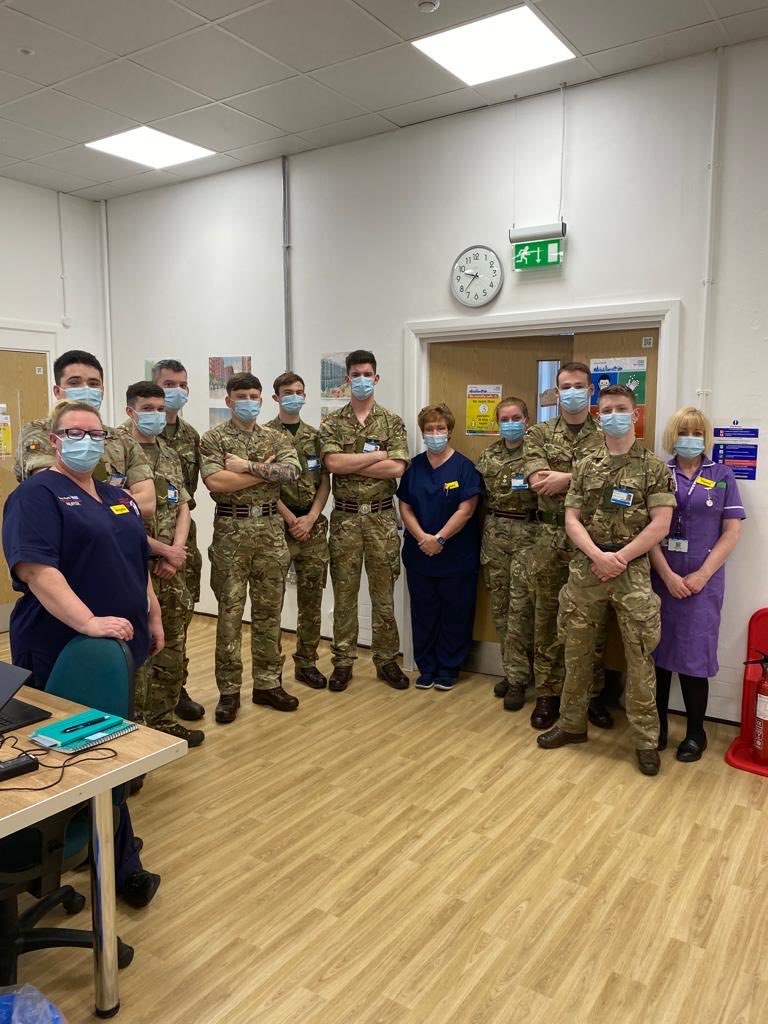 Exciting Monday at WX as we welcome our army colleagues into the ED family ⁦@WhippsCrossHosp⁩ ⁦<a href="/FionaMccreesh/">Fiona Mccreesh</a>⁩ ⁦⁦<a href="/angel31uk/">angela exley</a>⁩ ⁦<a href="/WhippsCrossED/">Whipps Cross Emergency Department</a>⁩ ⁦<a href="/trissnrnurse/">Tristan@Bartshealth</a>⁩ ⁦<a href="/ratansiz/">💙Zebina Ratansi, MBE, RN💙</a>⁩ ⁦<a href="/ralphcoulbeck/">Ralph Coulbeck</a>⁩ ⁦<a href="/DrHeatherNoble/">Heather Noble (she/her)</a>⁩ ⁦<a href="/NHSBartsHealth/">Barts Health</a>⁩