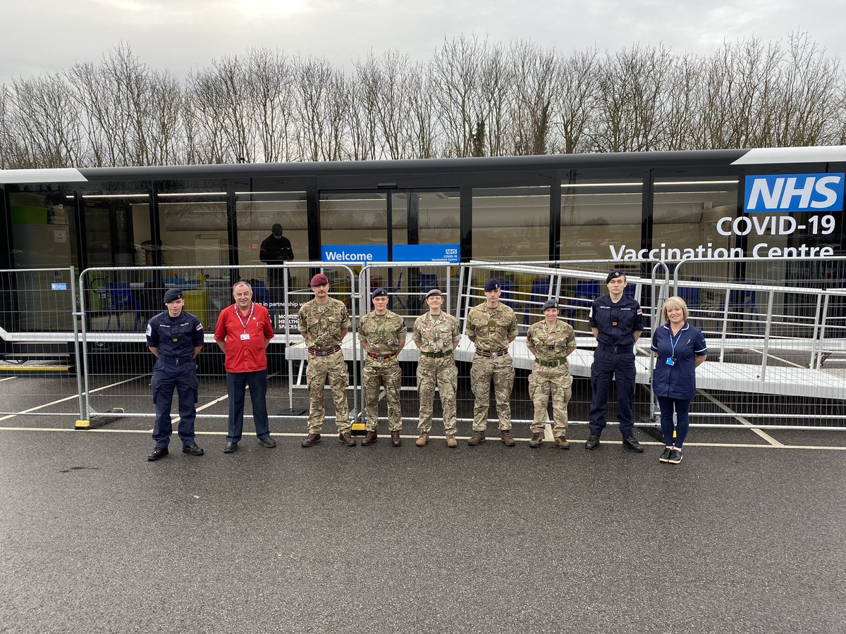 Ruth Truscott (@truscott_ruth) on Twitter photo <a href="/NHSEngland/">NHS England</a> <a href="/jennypmooney/">Jenny Mooney</a> @2MedX <a href="/AirborneMedics/">16 Medical Regiment</a> <a href="/DMS_MilMed/">Defence Medical Services</a> ready to vaccinate at Cheshunt . Bespoke pop up, ensuring high quality delivery of vaccines in support of the NHS national programme. <a href="/NHSEngland/">NHS England</a> <a href="/jennypmooney/">Jenny Mooney</a> @2MedX <a href="/AirborneMedics/">16 Medical Regiment</a> <a href="/DMS_MilMed/">Defence Medical Services</a> ready to vaccinate at Cheshunt . Bespoke pop up, ensuring high quality delivery of vaccines in support of the NHS national programme.