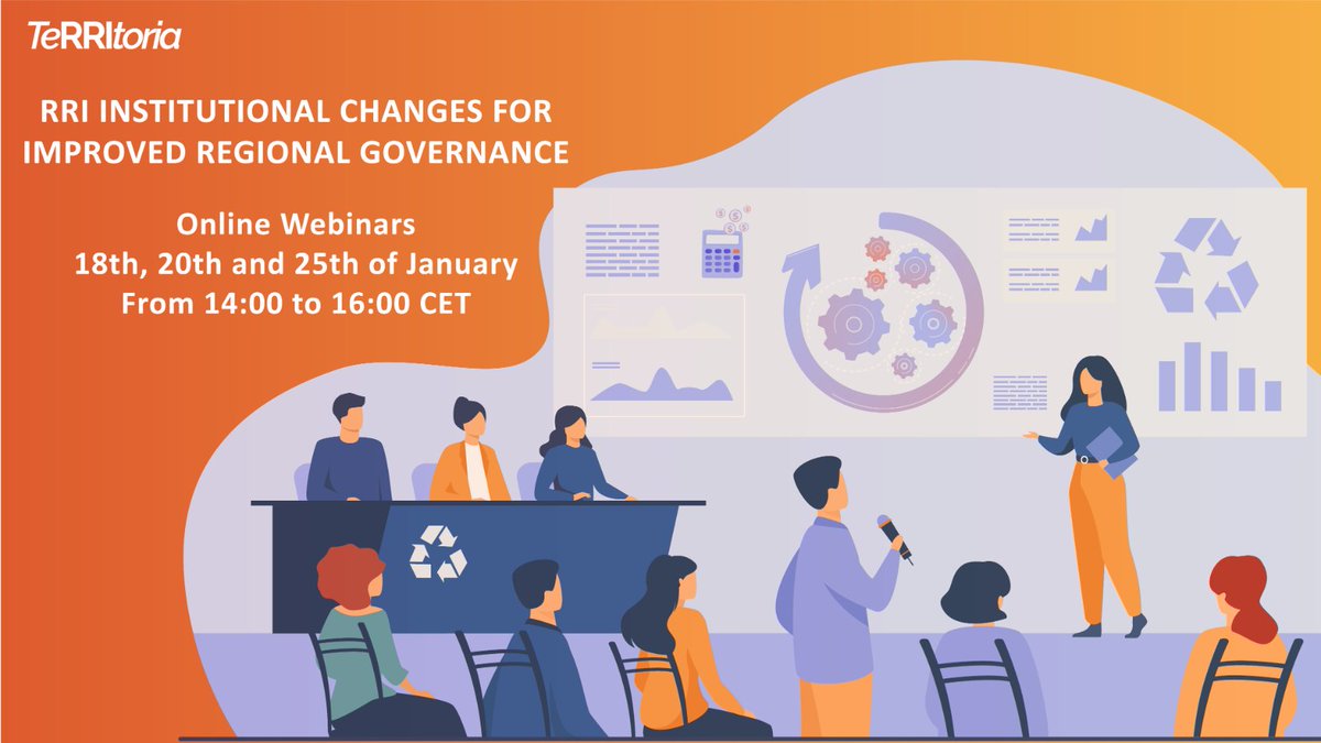 Our final conference aims to provide some theoretical means as well as practical experiences that are useful to design institutional changes in territories to implement effective RRI principles into R&amp;I ecosystems 

More info and registration
➡️site.evenium.net/territoria-fin…