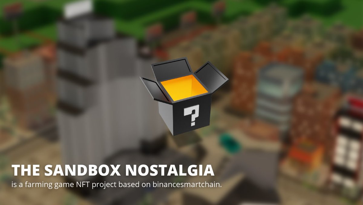 Airdrop BlogSpot (@airdropblgspot) on Twitter photo 🔥 Sandbox Nostalgia #Airdrop (SOAS)
⭐️⭐️⭐️⭐️
💰 Reward: 10,000 SOAS
👥 Referral: 5,000 SOAS
➕ 100,000 SOAS for top 20 referrers
🔗 Airdrop Link: t.me/SandboxNostalg…
• Follow <a href="/SandboxNostalg/">Sandbox Nostalgia</a>
🌐 About Sandbox Nostalgia: Visit – sandboxbsc.com 🔥 Sandbox Nostalgia #Airdrop (SOAS)
⭐️⭐️⭐️⭐️
💰 Reward: 10,000 SOAS
👥 Referral: 5,000 SOAS
➕ 100,000 SOAS for top 20 referrers
🔗 Airdrop Link: t.me/SandboxNostalg…
• Follow <a href="/SandboxNostalg/">Sandbox Nostalgia</a>
🌐 About Sandbox Nostalgia: Visit – sandboxbsc.com