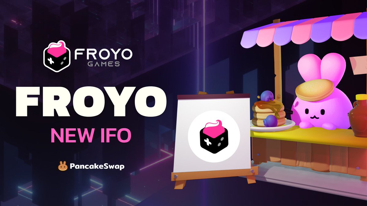 PancakeSwap's tweet image. PancakeSwap welcomes Froyo Games ($FROYO) to the IFO!

Learn about the $FROYO IFO (token launch) and cast your vote ✨FOR FREE✨ to make it happen!

🗳 Vote: pancakeswap.finance/voting/proposa…