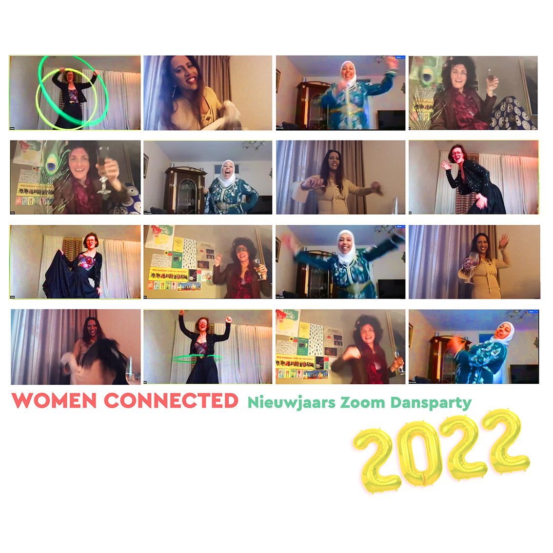 Mis dit niet! Dans mee op dinsdag 11 januari om 11.30 uur met onze ⭐ Nieuwjaars Zoom Dansparty ⭐ Meld je aan via info@womenconnected.nl of stuur een berichtje op 06 - 51 93 4550 

Meer informatie: mailchi.mp/ad1c71578b7a/n…