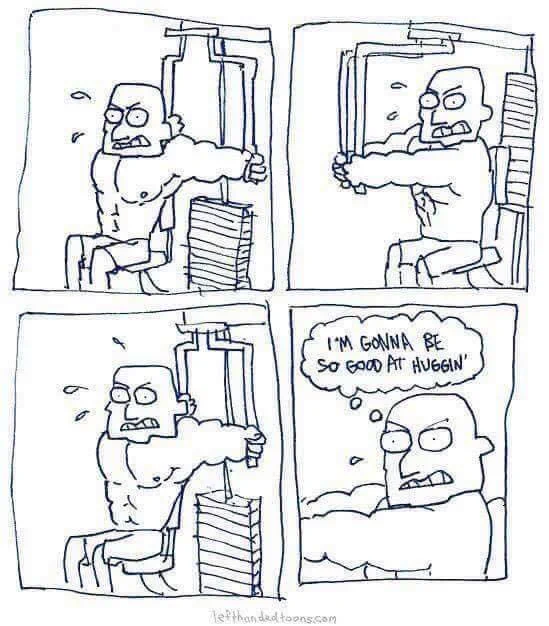 this is basically kai 🤭 he works out for the sole purpose of hugging his gf 💗 