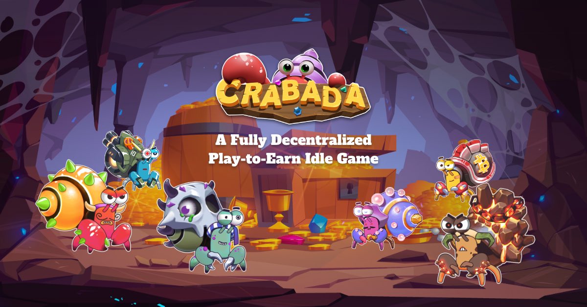 Evolvingbyhour's tweet photo. @PlayCrabada marketplace has done 35% of #AxieInfinity marketplace volume the last 24 hours. (1.3/3.7 M) yet $CRA is only .88 and $AXS $72. Market cap of CRA is only 57 million. This game is massively profitable and growing. Best performer in 2022. #Play2Earn https://t.co/mEL0z4lAyC