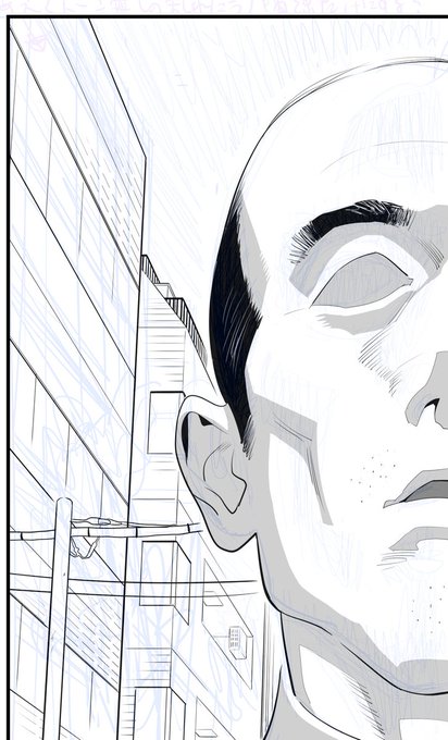 嬉々として劇画化するオジタン😀 