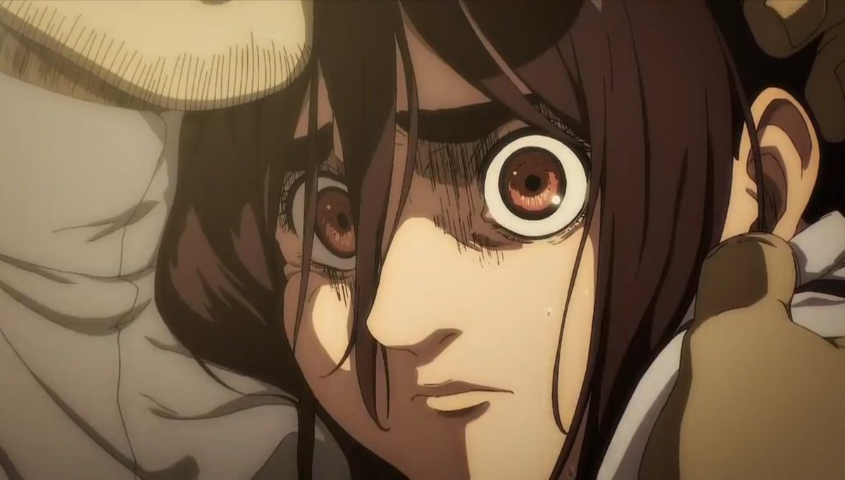 HeartHanji's tweet photo. Magath cares 😭 

#AttackonTitanFinalSeason https://t.co/Bszl1WmLc8