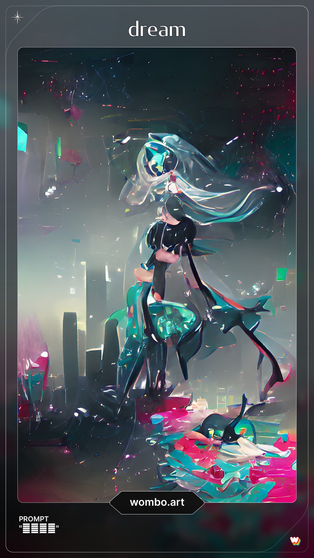 Aiが描いた初音ミクに感動 Dream By Wombo で誰もがアーティストに Bright