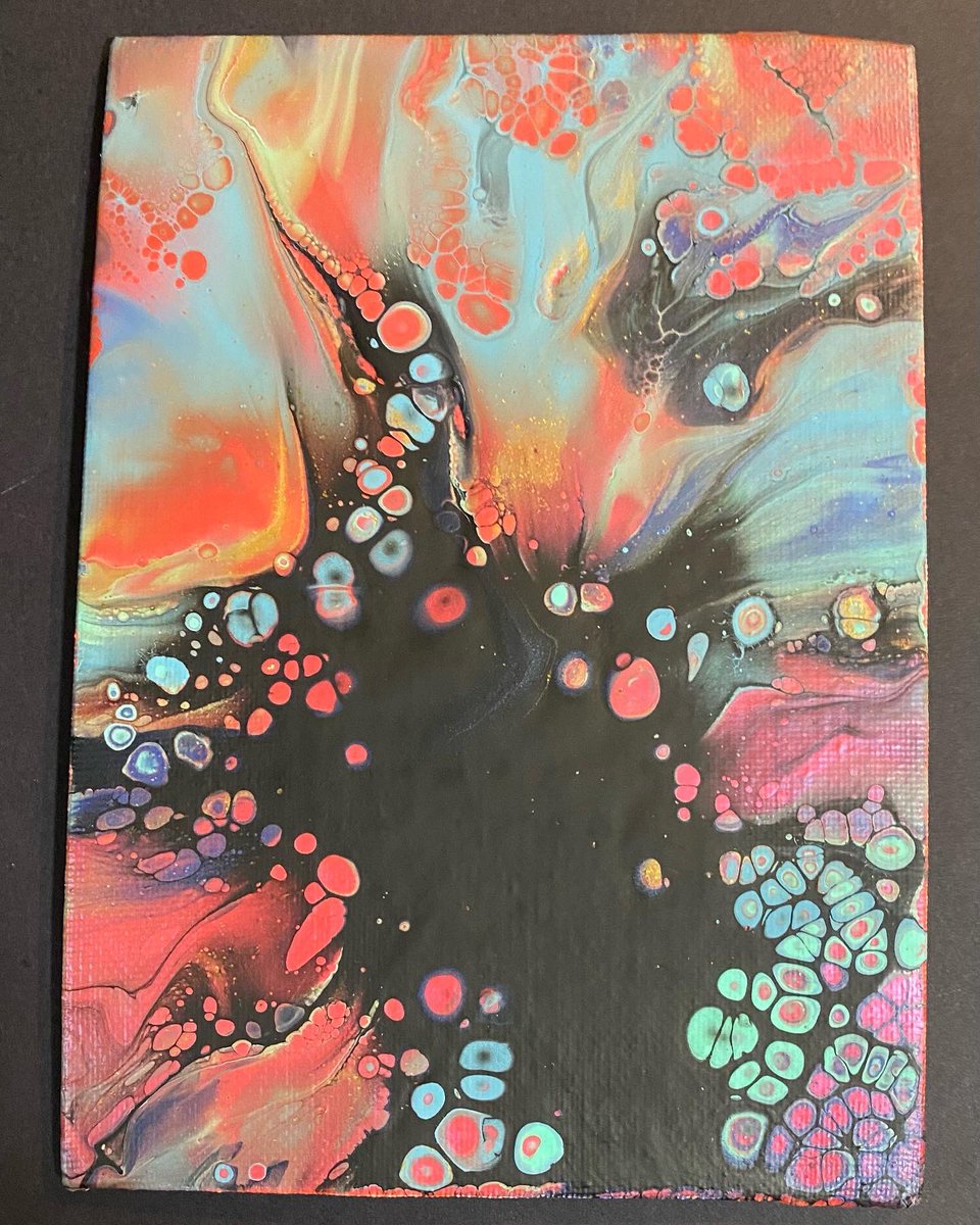 JakeMPeters's tweet photo. Let the paint pour! https://t.co/kF35Cge1Aq