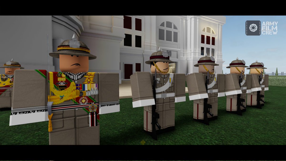 RBLX_RTP's tweet photo. On the 9th January 2022, Royal Thai Police has attended Constitution signing ceremony as Guard of Honour along with the Royal Thai Armed Forces. https://t.co/mzFRBoc48R