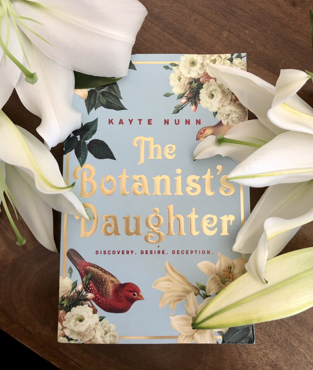 Absolutely loved Kayte Nunn’s The Botanist’s Daughter. The dual timelines, set in both the 19th and 20th centuries, were so well written and entertaining. This book goes in the favourites pile.