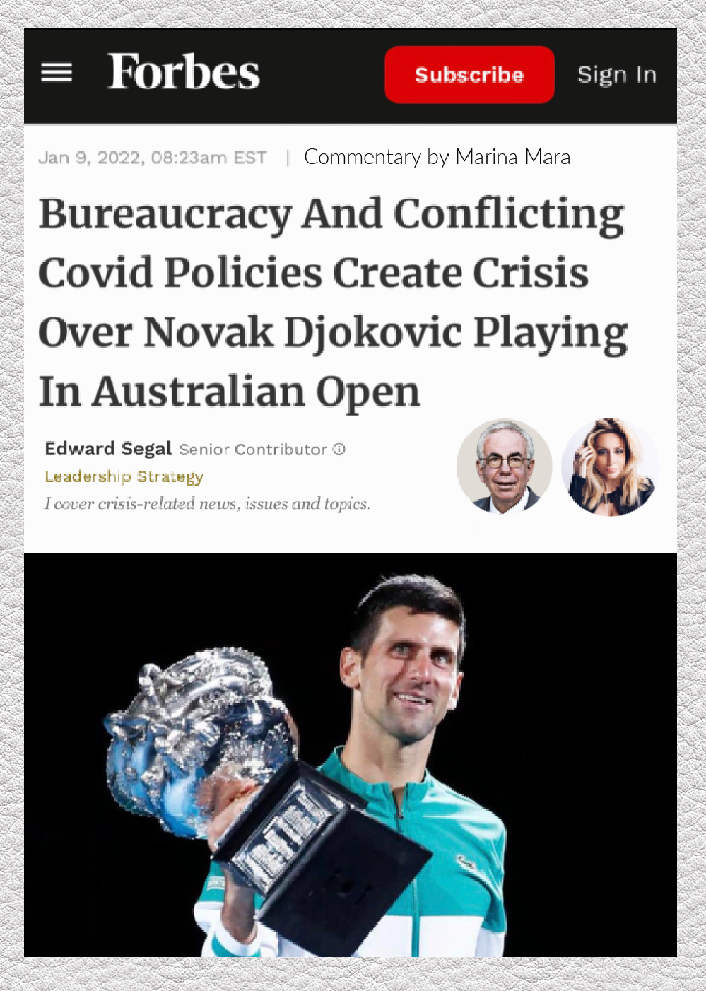 Marina Mara on X: “I’ve been interviewed by @Forbes about