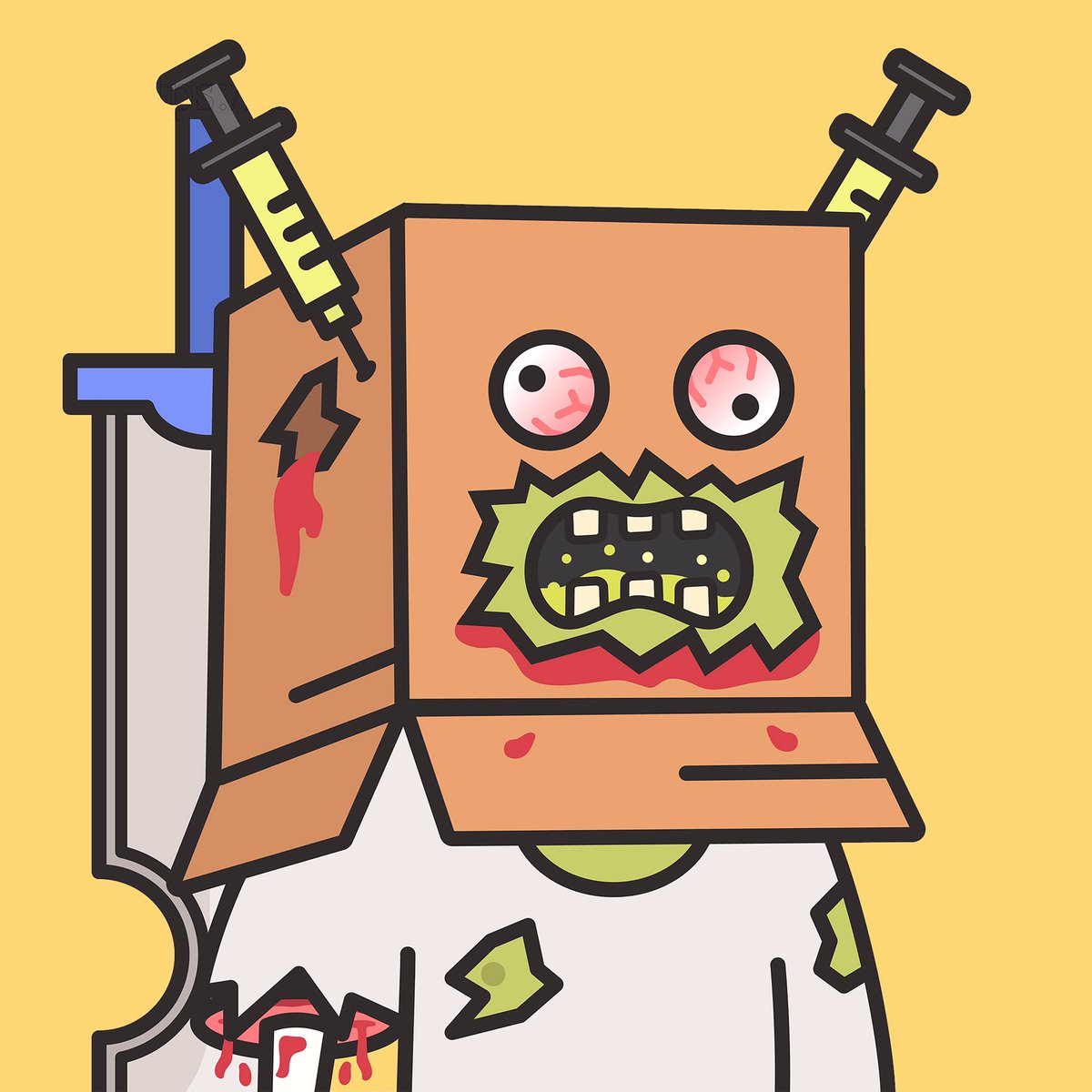 maza_zhr's tweet photo. They’re coming📦🧟‍♂️
#headboxsquad #NFTs #NFTCommunity #ETH https://t.co/vYqw9JzaNJ