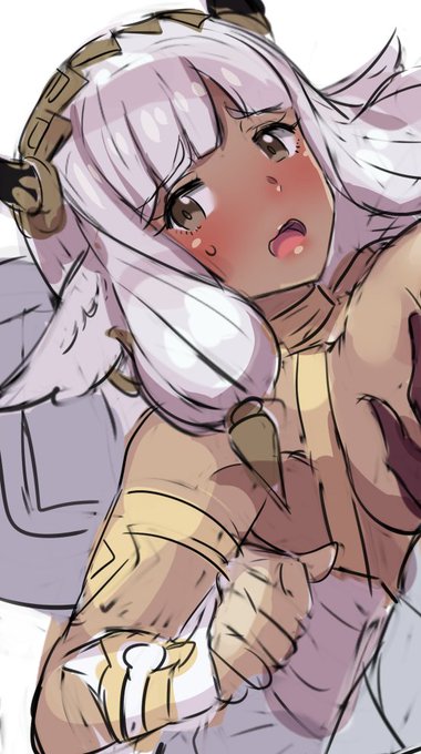 仕事の合間にカラーラf少し調整。この後は、手の表情付けを変更予定。 