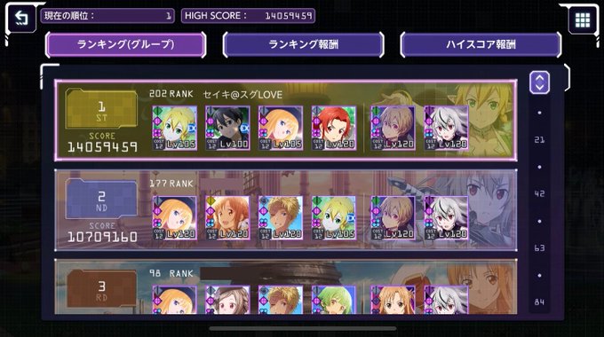 アリブレのランイベお疲れ様でしたー!
無属性有利だけど、カラフルな他属性入り編成が強くてなんだかなーと思いつつ
月石節約できるので真似して今回も1位とりました😇

大正浪漫を感じる正月アリスとイーディス可愛い😊
#アリブレ 