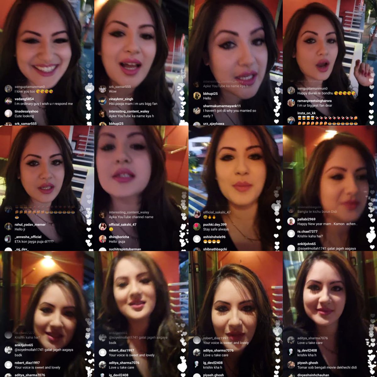 live moments <a href="/impujaabanerjee/">Puja Banerjee</a>