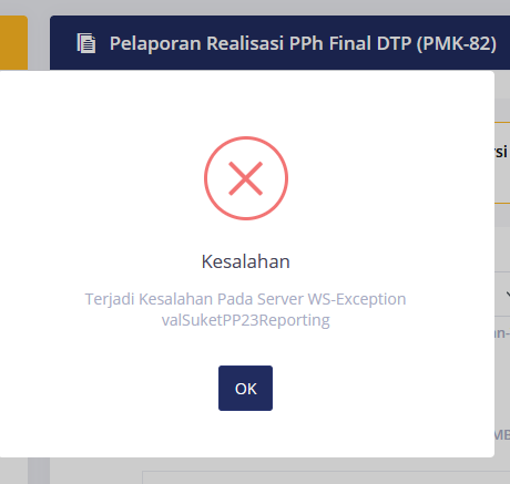 llversemoonsoon's tweet photo. @DitjenPajakRI ada apalagi ini min mau lapor pajak PPH Final error begini. Mau lapor pajak tapi sistem trouble aja. https://t.co/7Q3C6z2pZW