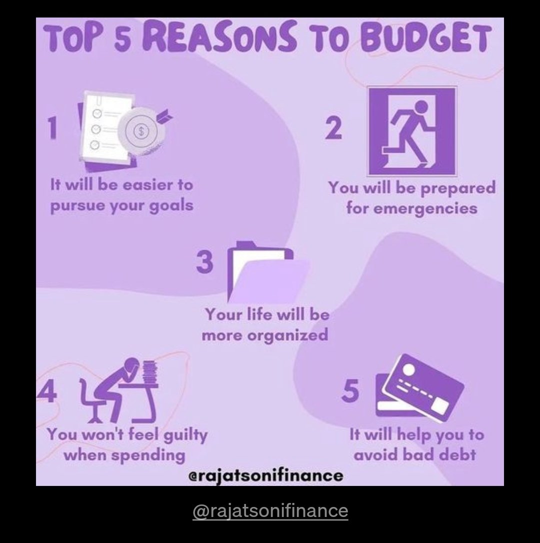 aruls08's tweet image. How to build #wealth ( Thread) 👇👇👇

#startsidehustle 

Reduce expense and do Budgeting.