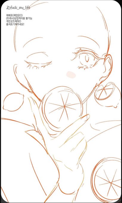 トレス素材をお借りしましたのtwitterイラスト検索結果