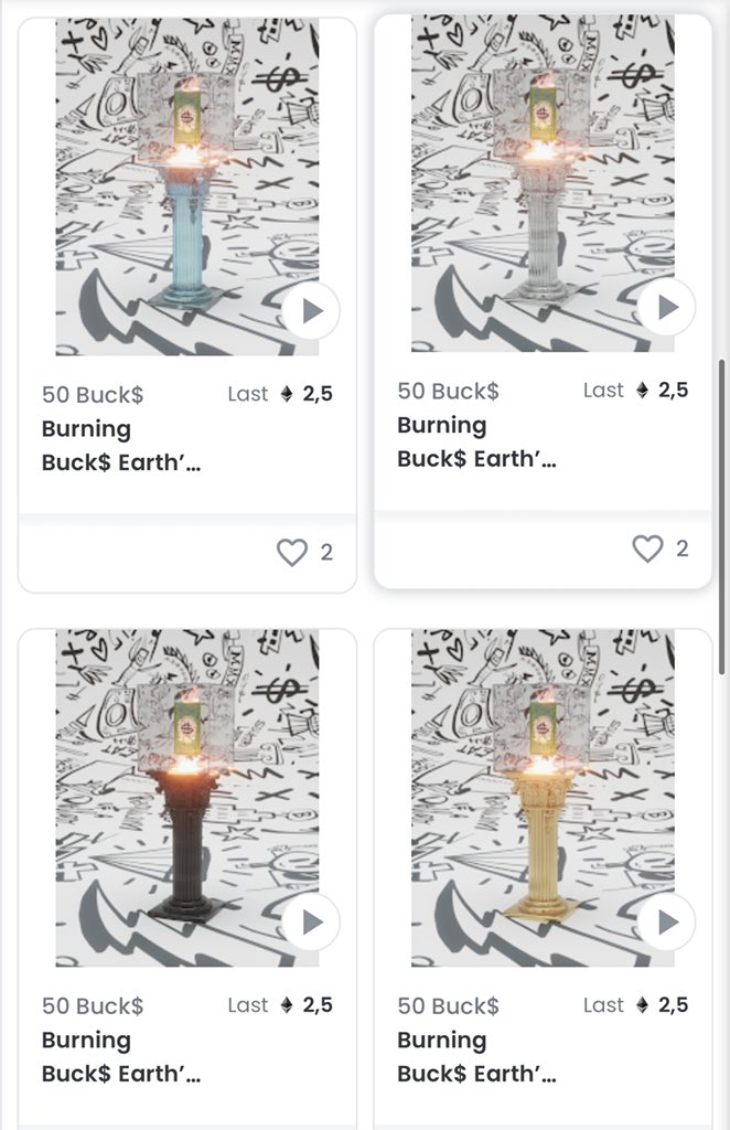 SenatoriArtist's tweet photo. Our newest NFT release sold out in no time. 🚀@jayjayboske @WARBBART  #NFT #SenatoriNFT #BurningBucks https://t.co/uHiz6Pdc8c