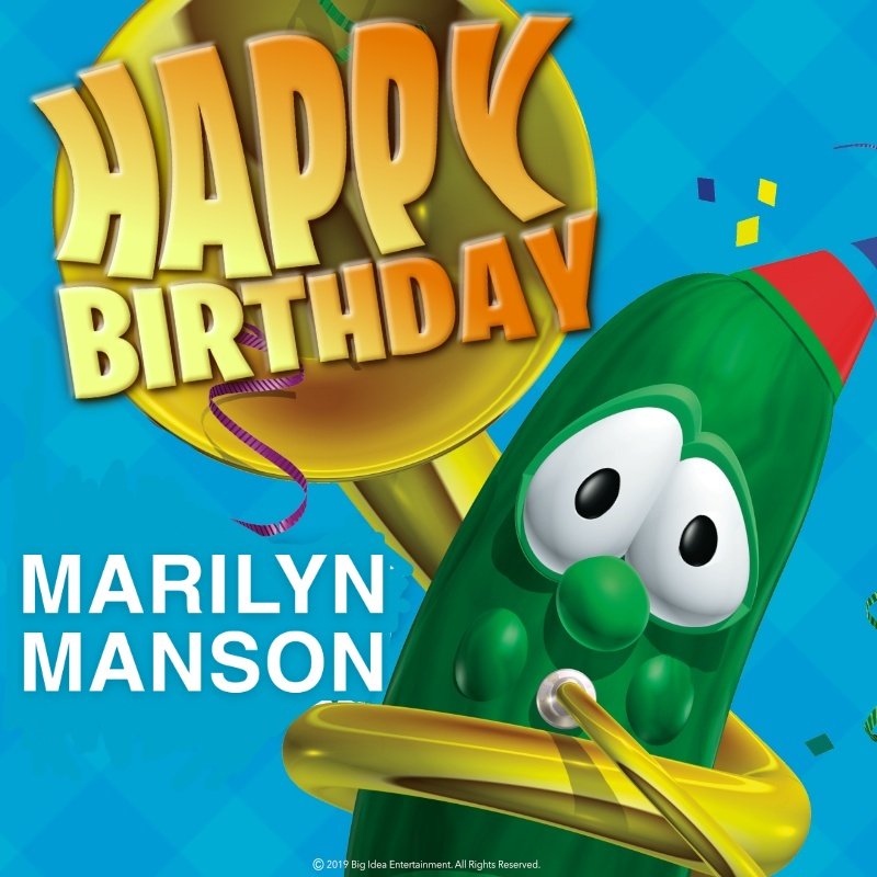 Happy (Late) Birthday to Marilyn Manson! 