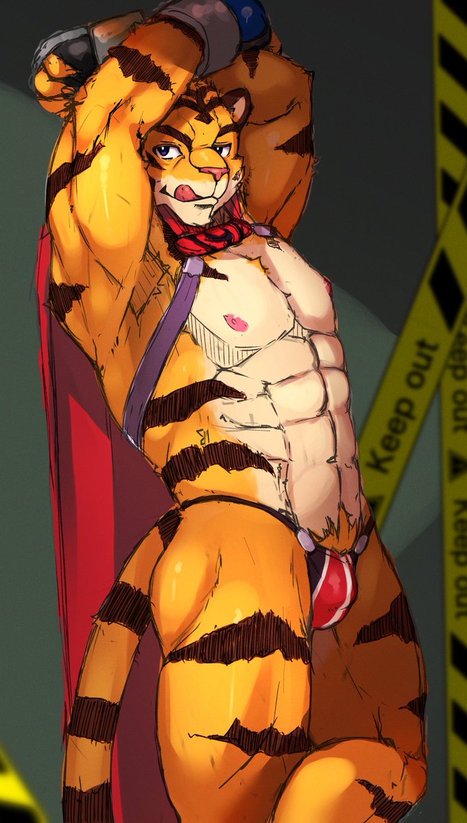 BuildTigerHero's tweet photo. "It's the Year of me, so... I need to do more heroic stuff! Build Tiger... is here!"

#SeductiveSunday 

🎨 @/_robi_robi_ https://t.co/GtHQjTfwso
