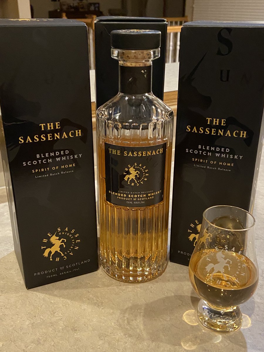 What a treat I got this weekend! I finally got my bottles of Sassenach that I had to have sent to my brother in MO. Things are looking up, as I got my Bees Book &amp; Clanlands Almanac Book too.  Now, I can read &amp; enjoy a few drams.  Thanks Sam.  <a href="/SamHeughan/">Sam Heughan</a>