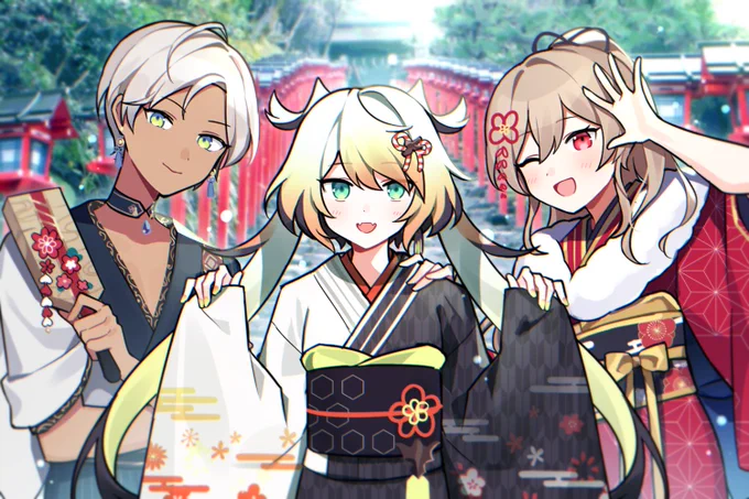 🌈🕒同期組新年絵まとめ 