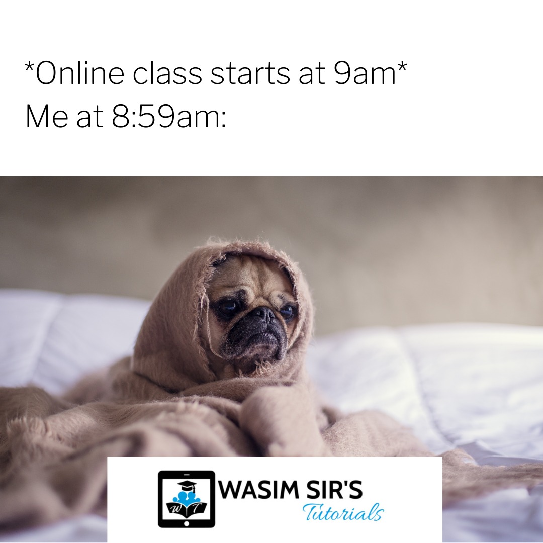 Wasim_Tutorials's tweet photo. What do you do during your online classes😂

Share your experience in the comment box👇🏻

#onlineclass #onlineclasses #jee2022 https://t.co/ewtRbAY96D