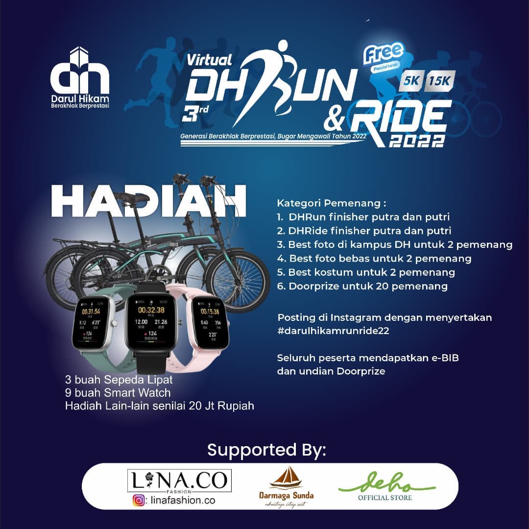 Virtual DH Run & Ride â€¢ 2022