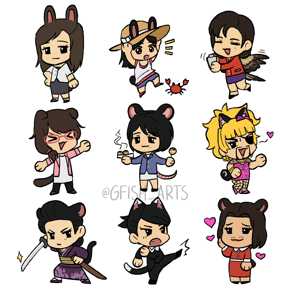 GeeFee_Art's tweet photo. Leedol rgg animal things :D
#Yakuza #龍が如く #ryugagotoku https://t.co/U2lbFcSCpo