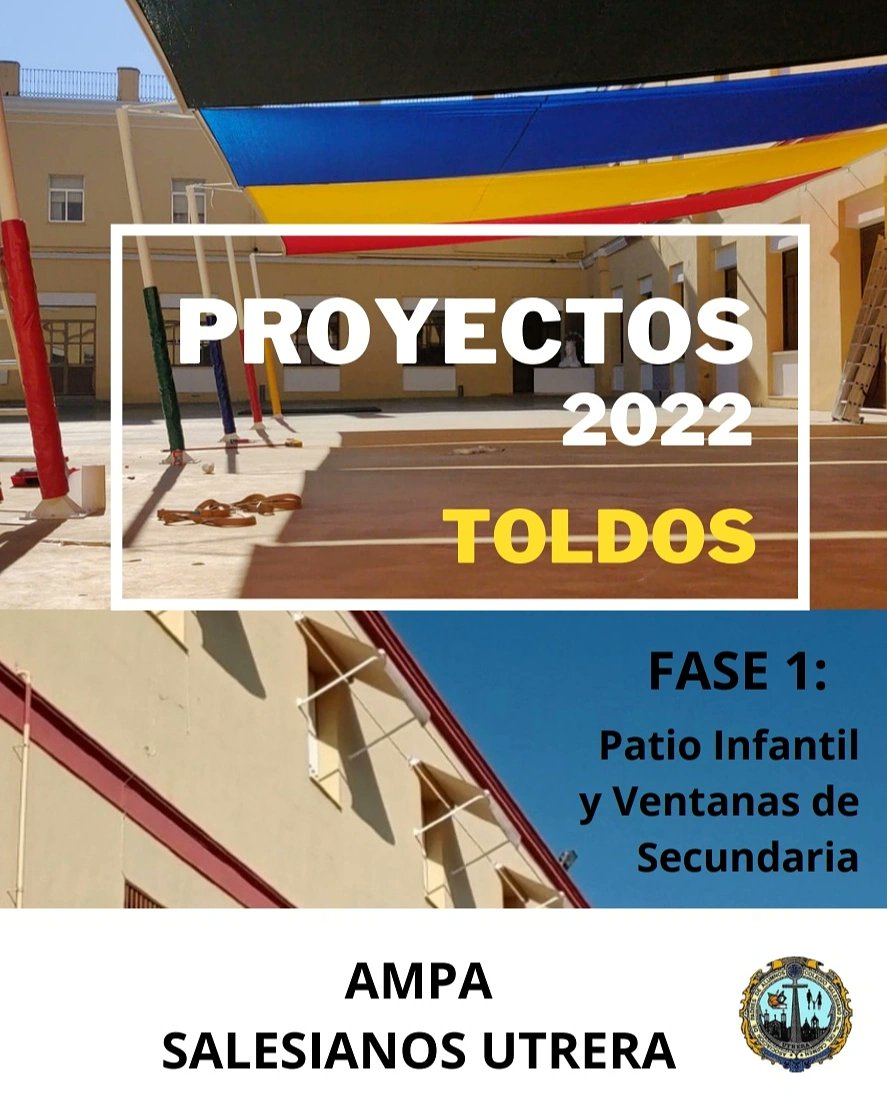salesianutrera's tweet photo. Comenzamos el año dando la gracias al AMPA @AmpaUtreraSales por el nuevo proyecto en el que están trabajando. Ya  ha comenzado la 1° fase. ! GRACIAS!  #NosMueveLaEsperanza https://t.co/fU0z6uagHJ