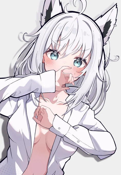 赤いなぁ
#絵フブキ 