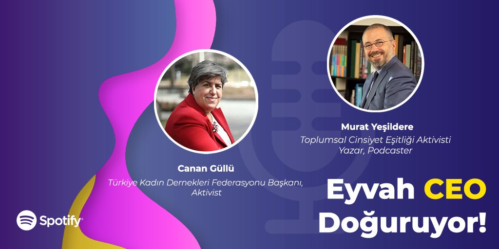 MuratYesildere's tweet photo. #EyvahCEODoğuruyor!🤰da bir kadın hakları savunucusu ve aktivistini ağırladım: ⁦@tkdfederasyon⁩ Başkanı Canan Güllü
#İstanbulSözleşmesi’nin önemini ve cinsiyet eşitliği mücadelesini ele aldığımız sohbet için
Spotify: https://t.co/Q8napU6Hax
Karnaval: https://t.co/6EPiQtLDUQ https://t.co/LPP1YMKecT
