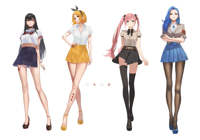 絵柄ちゃん達です!
これからオリキャラとして描いていきたいと思いますので愛して頂ければ幸いでございます! 