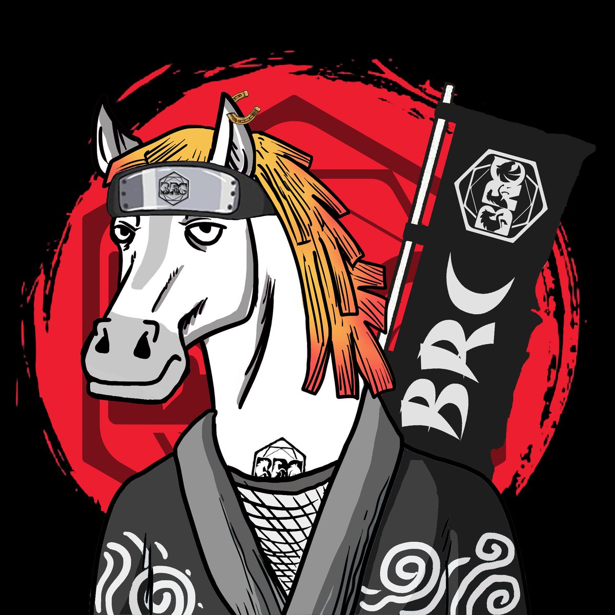 BRC_NFT's tweet photo. Meet our official mascot! 🔥

Help us choose the most fitting name.

To enter, like, retweet, and comment on what you think this magnificent honorable horse shall be named.

The winner will be chosen after 48 hours and will receive 30 $DERC.

#DERCArmy_Racing_Teams #DeRaceNft https://t.co/SmumZZHgnO