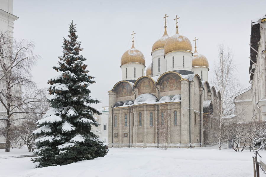Успенский собор зимой Успенский собор зимой