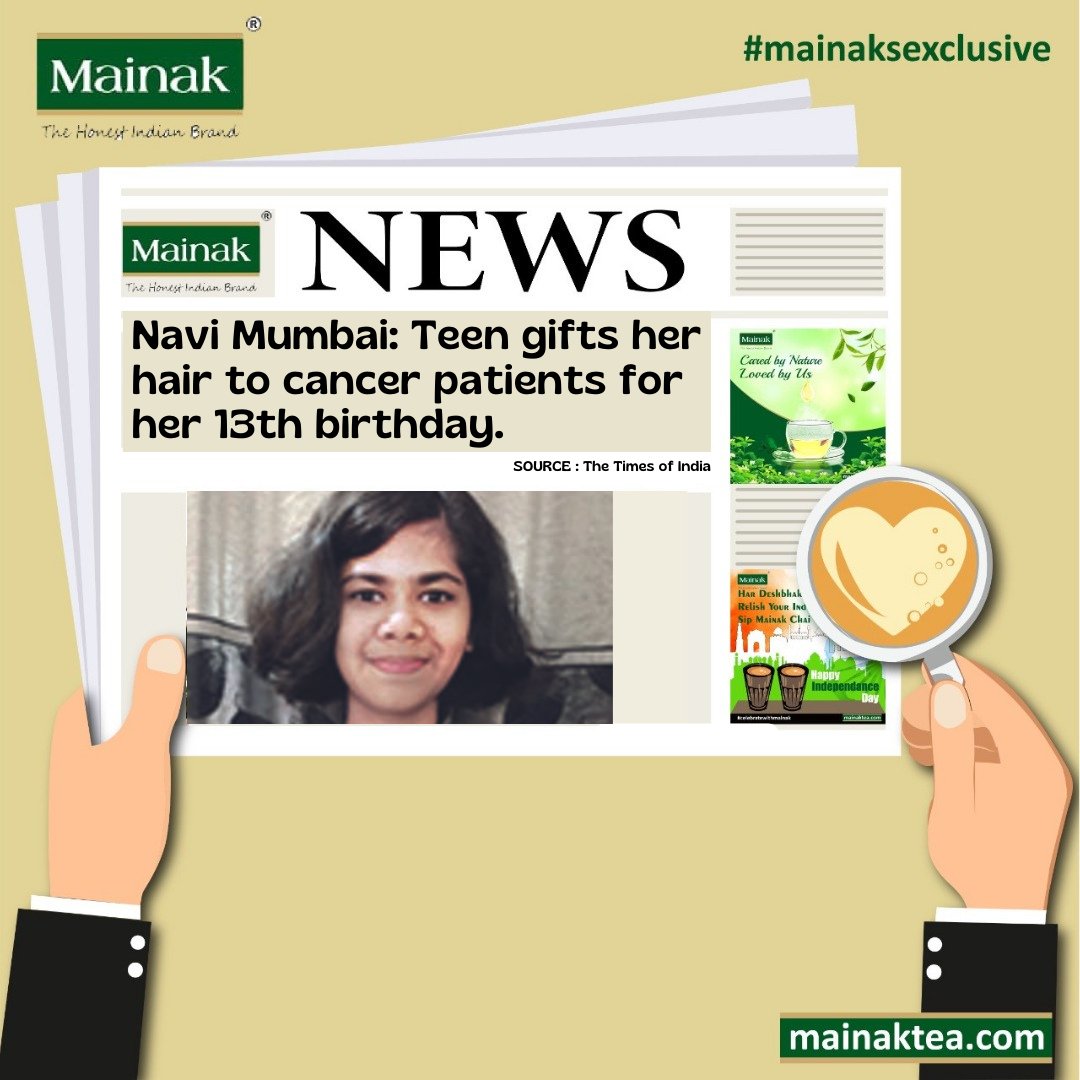 A girl from Panvel will donate her hair to #cancerpatients as part of her 13th birthday celebration.Her xact is being lauded by her family and friends. An NGO will collect the donated hair to be used for patients.
.
Amazon- amzn.to/3ki1XIg
Flipkart-flipkart.com/food-products/…