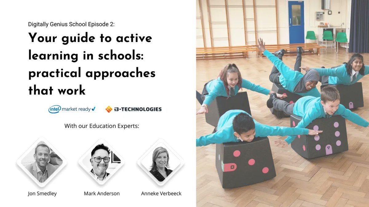 ICTEvangelist's tweet photo. Want the low-down on #ActiveLearning? Join us THIS Thurs for our #DigitallyGeniusSchool series & learn practical approaches that work, with @TeachActive founder, Jon Smedley, @wsoeldner @AnnekeVerbeeck1 & @olivierdijkmans.
ππ» 4pm GMT https://t.co/ee5njsNeHe #EduTwitter https://t.co/71ryljtH1M
