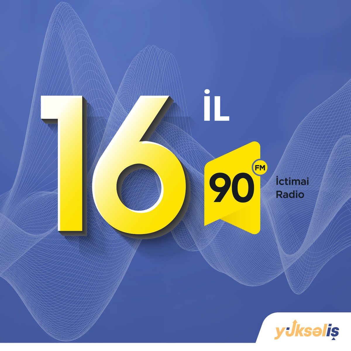 Bu gün “İctimai Radio”nun yaranmasından 16 il ötür. Fəaliyyətimizdə daim bizə dəstək olan “İctimai Radio”nun (90 FM) bütün əməkdaşlarını təbrik edir, işlərində nailiyyətlər arzulayırıq.