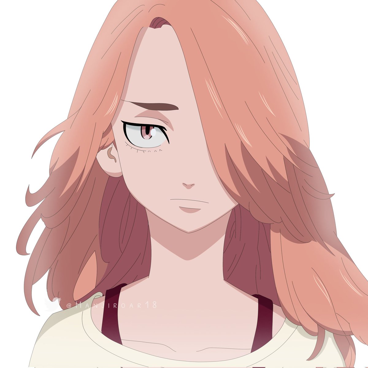 Manjiroar18's tweet photo. Yuzuha Shiba

#mangacoloring 
#Tokyorevengers https://t.co/S7jmBgyqXl