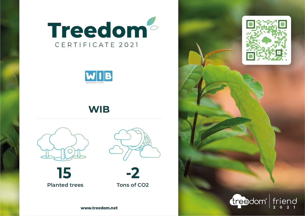 Grazie a <a href="/Treedom/">Treedom</a> abbiamo piantato 15 alberi tra Colombia, Kenya e Tanzania; 3 diversi luoghi come le nostre sedi di MI, Ivrea e PA. 
Ci piace pensare che la storia di questi alberi sia come quella di WIB: una foresta florida nata da un piccolo seme 🌱
bit.ly/3nccTZg