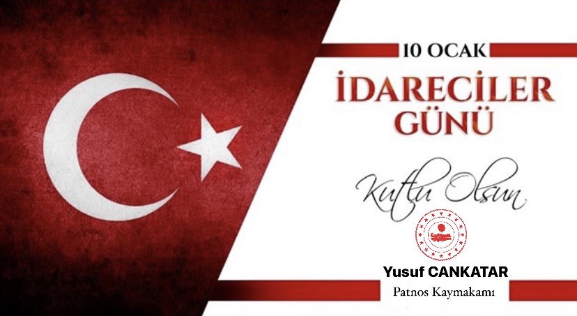 Ülkemizin dört bir yanında gece gündüz demeden, büyük bir özveri ve fedakarlıkla çalışan tüm idarecilerin 10 Ocak İdareciler Günü kutlu olsun.
#idarecilergünü