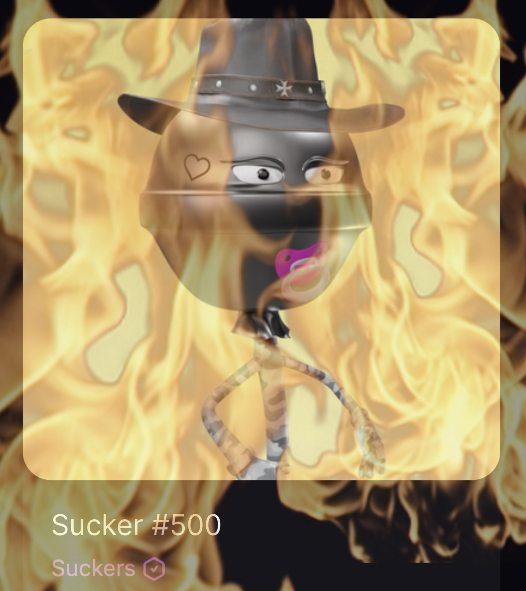 Weekly burn 🔥 Just bought back Sucker #500 and burnt the mothasucker!
