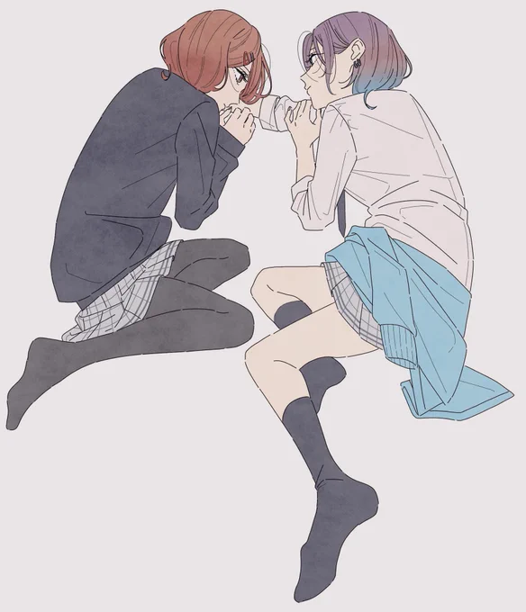 樋口円香さんと浅倉透さん 