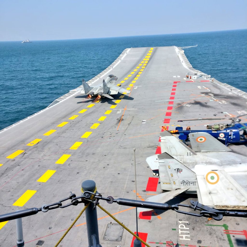 FlMichele69's tweet image. #Mig29K #INAS303 #BlackPanthers
CV #INSVikramaditya 
@indiannavy🇮🇳
📸@ReviewVayu