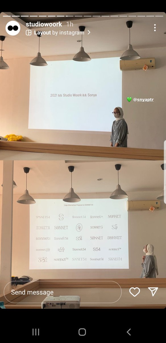 Liat story studiowoork pengen per agency an lagi