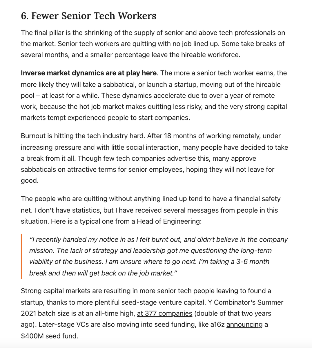 Gergely Orosz tweet media