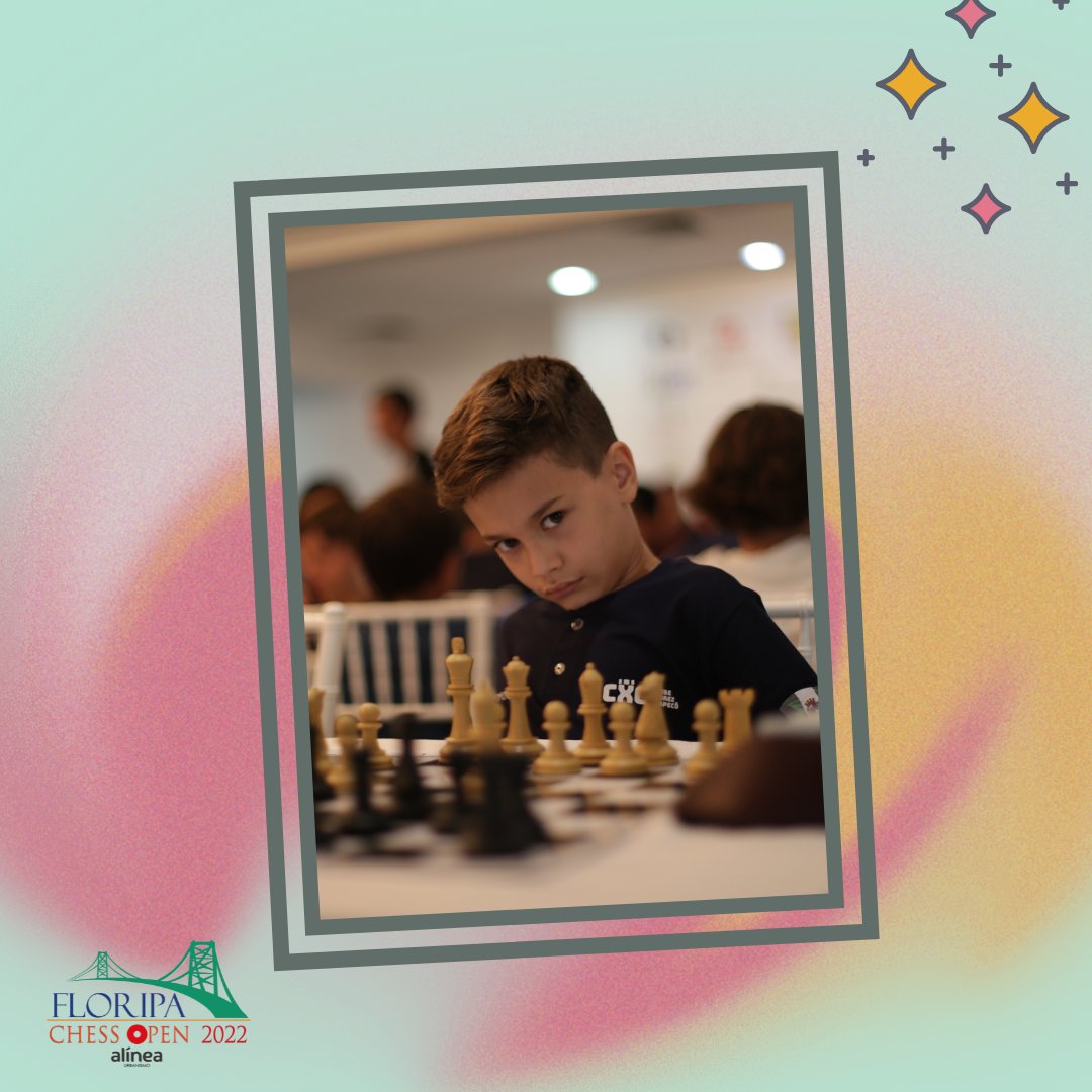 Estreei no Maior Torneio do Brasil - FLORIPA CHESS OPEN - 2022 - Rodada - 1  